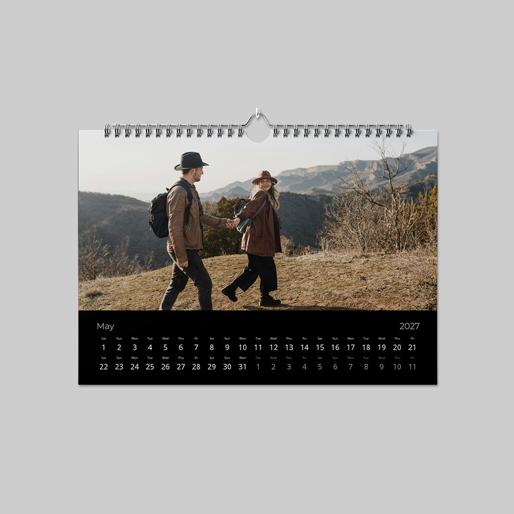 Minimalist Black Calendar Collection