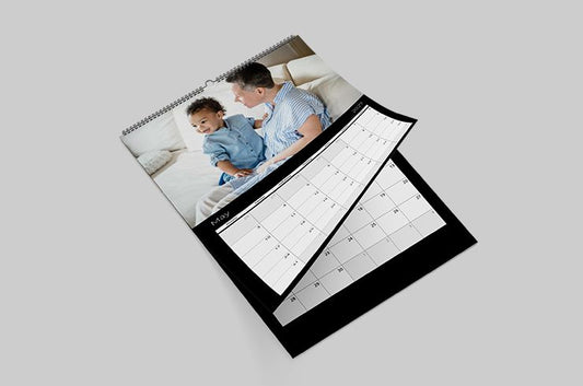 Minimalist Black Calendar Collection