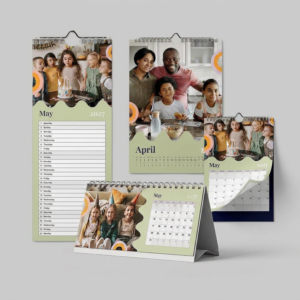 Fun Pastels Calendar Collection