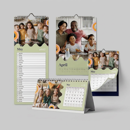 Fun Pastels Calendar Collection
