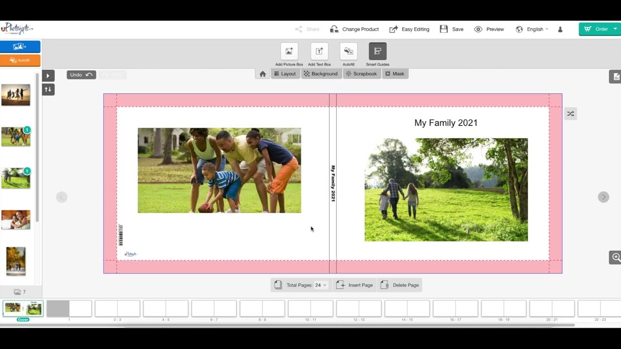 Load video: Creating Text on the Spine